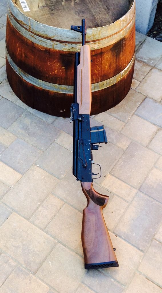 Saiga wood stock porn